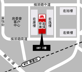 樂富UNY店MAP